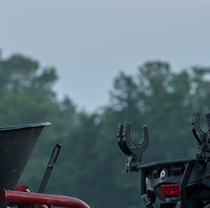 Mowing And Broadcasting Food Plots