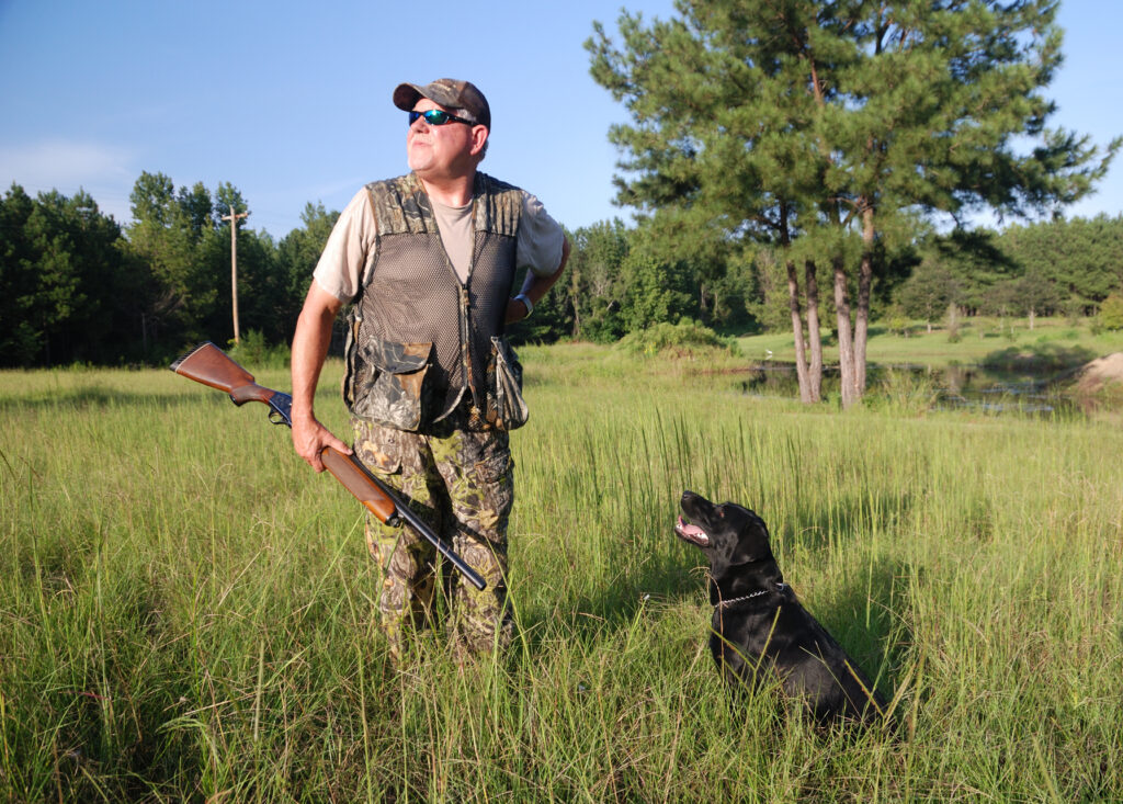 dove-hunter-with-dog