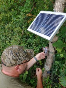 solar powered trail camera