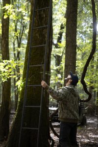 setting-up-a-treestand